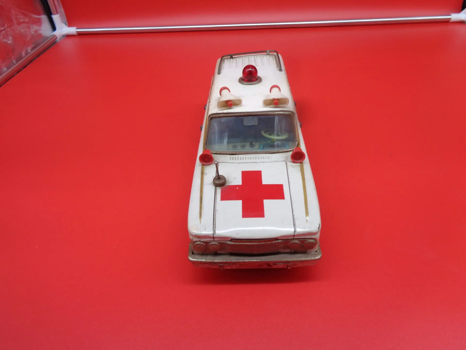 Vintage toy ambulance