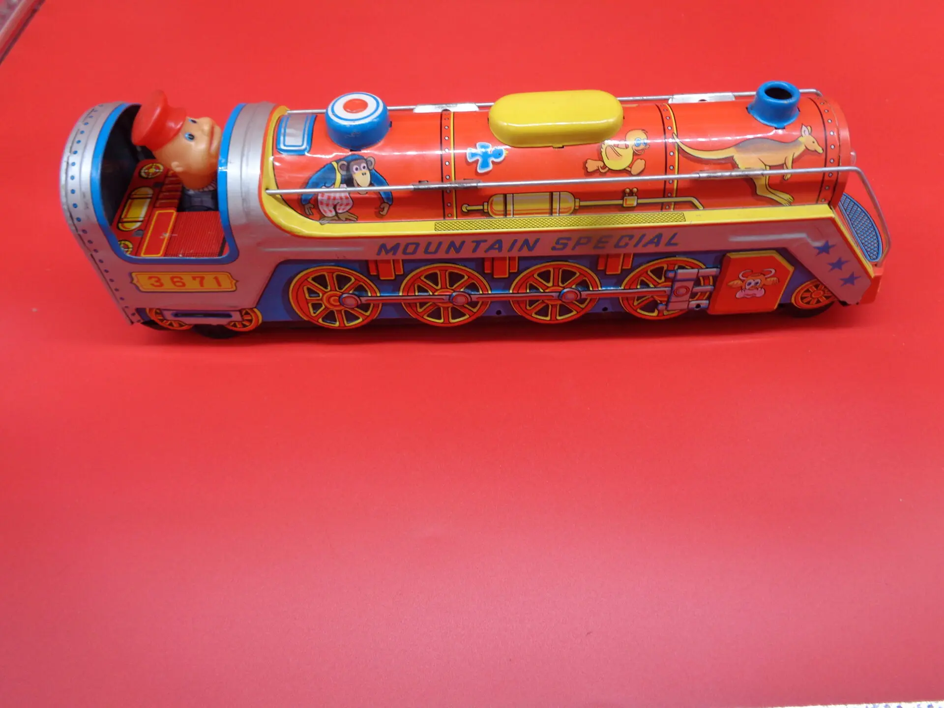 Vintage toy train