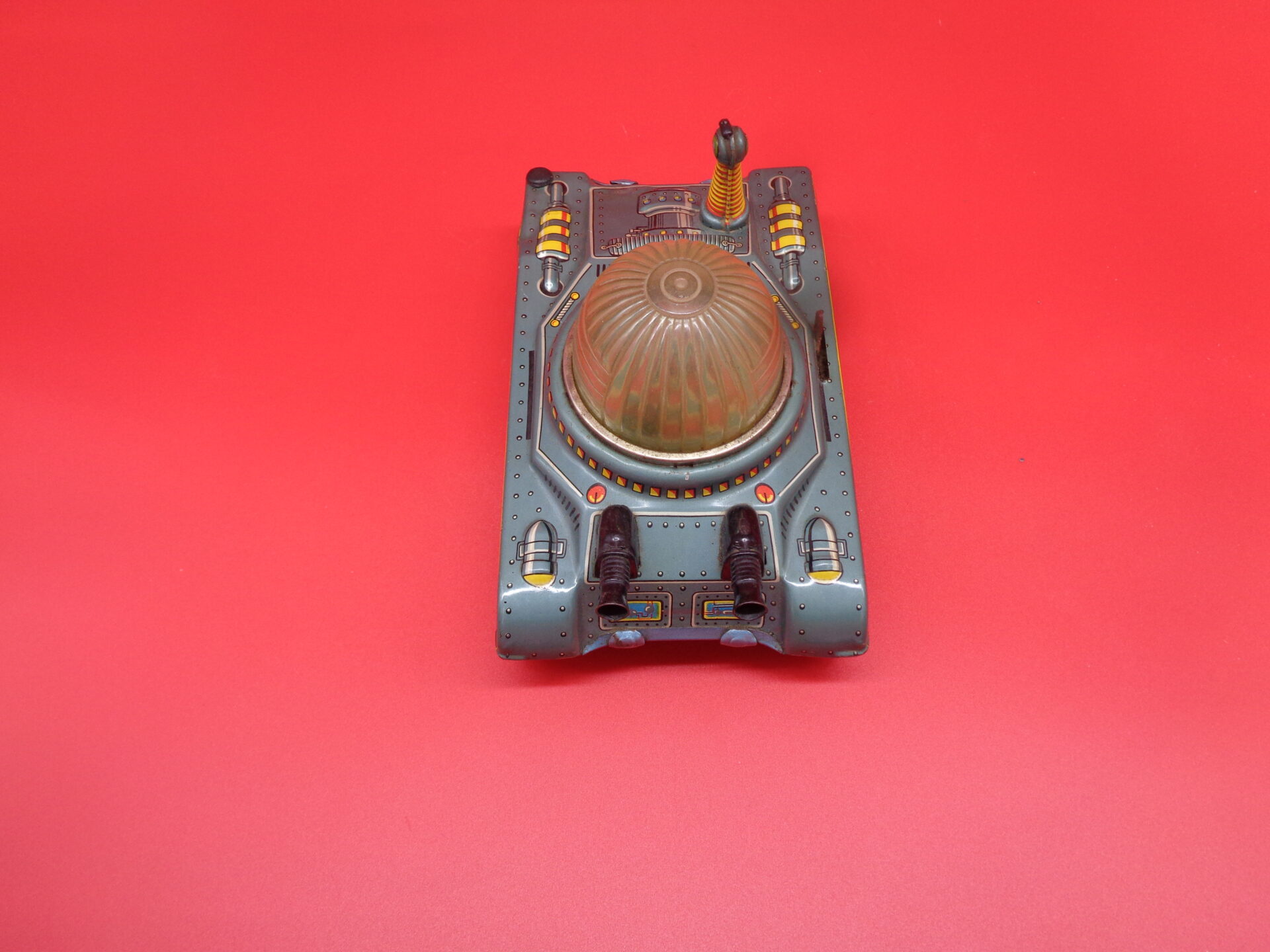 Vintage toy space tank