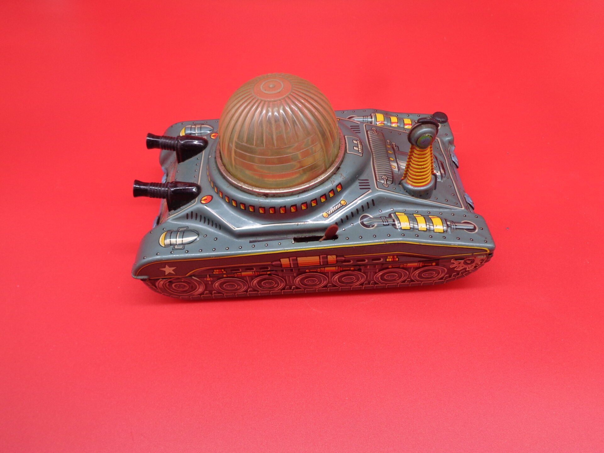 Vintage toy space tank