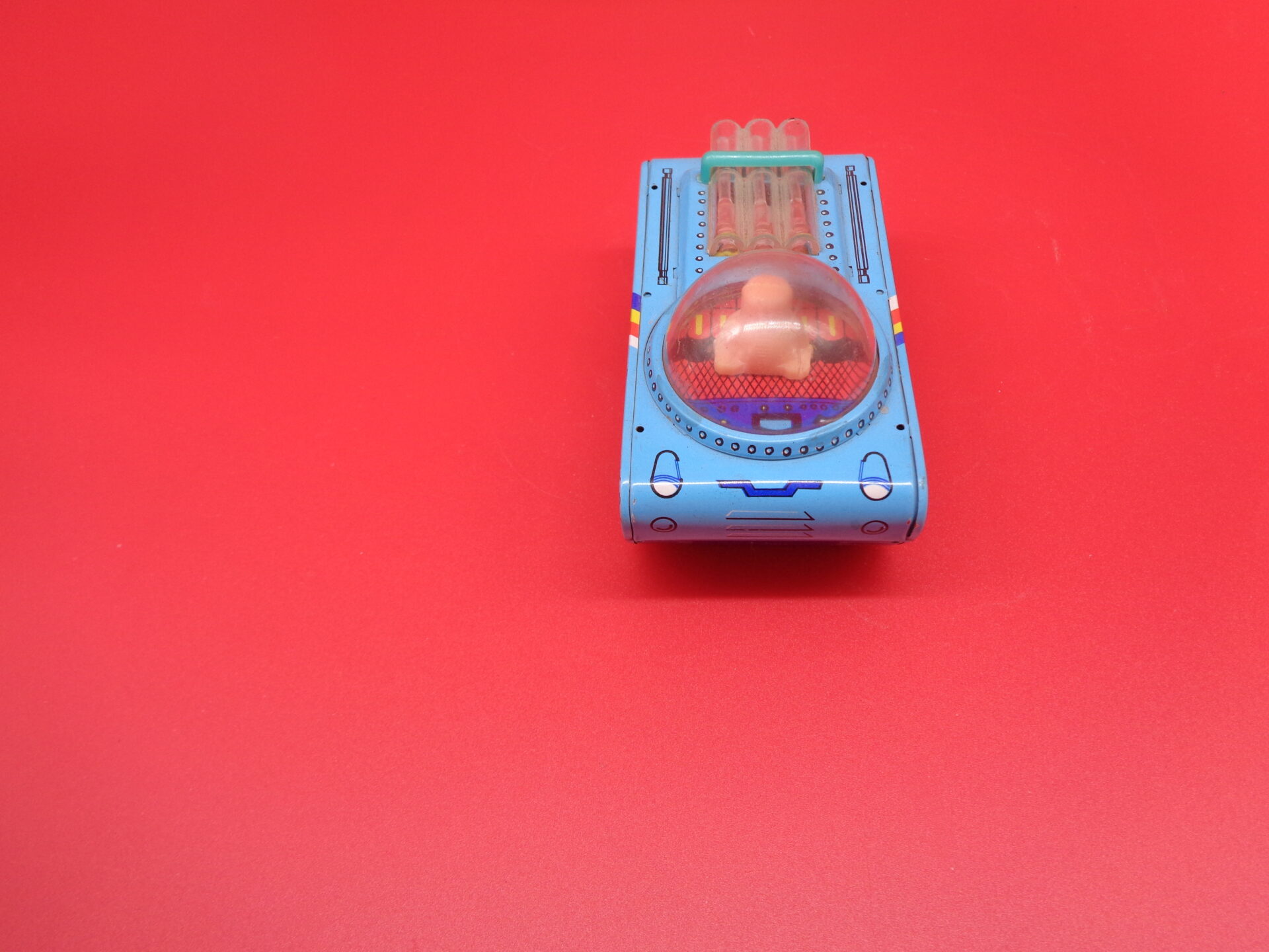 Vintage futuristic toy car