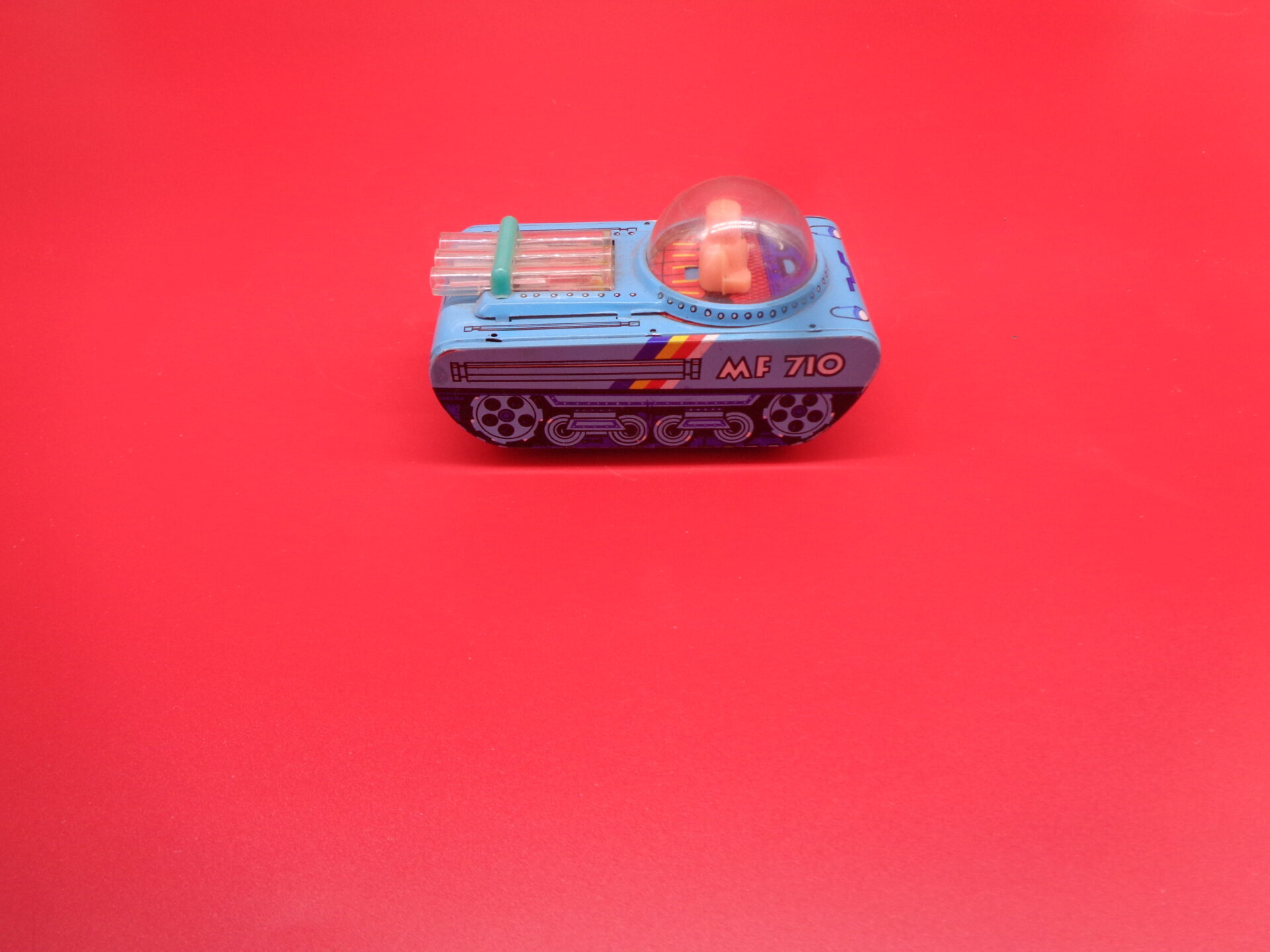 Vintage futuristic toy car