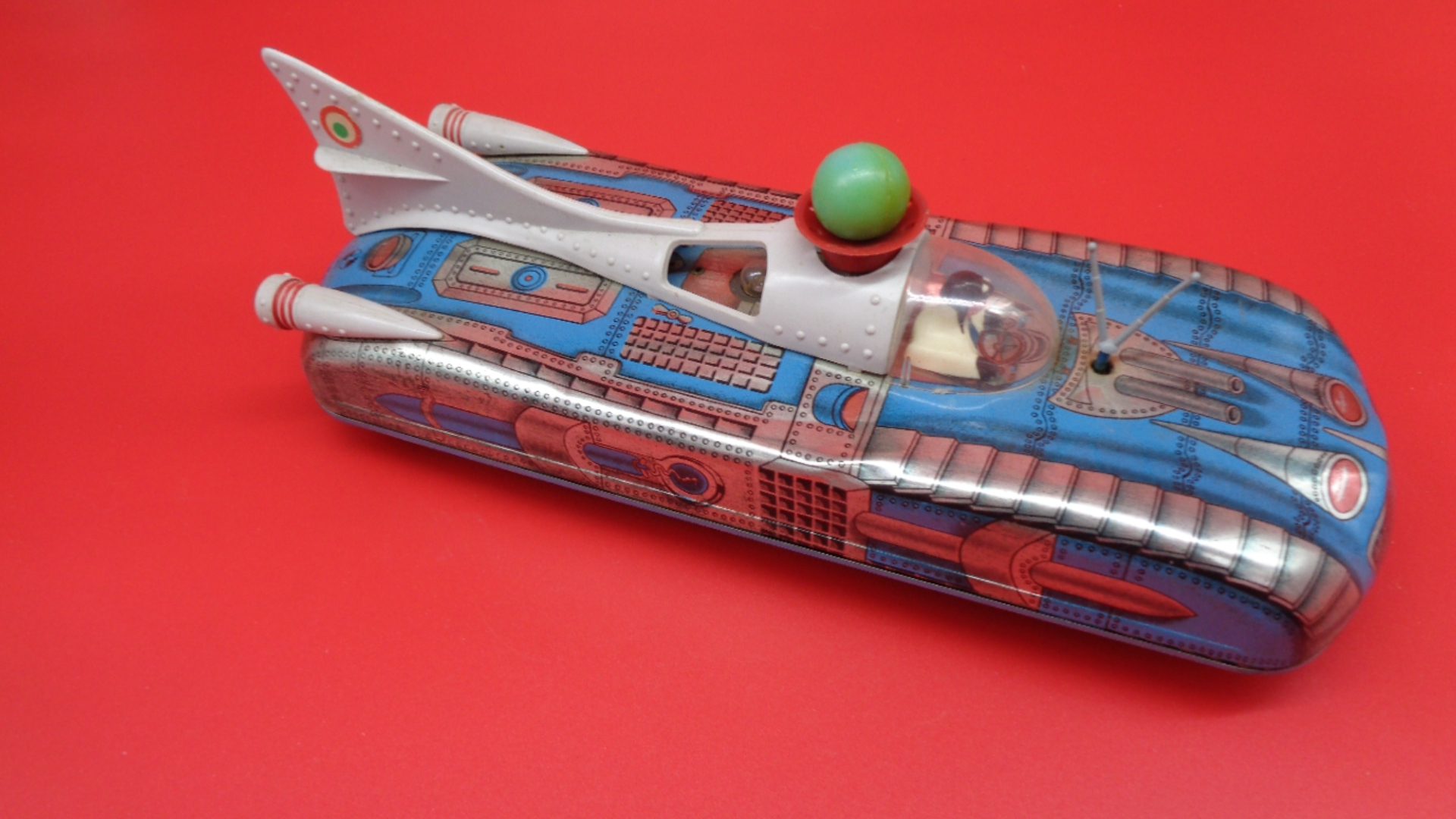 Vintage toy spaceship