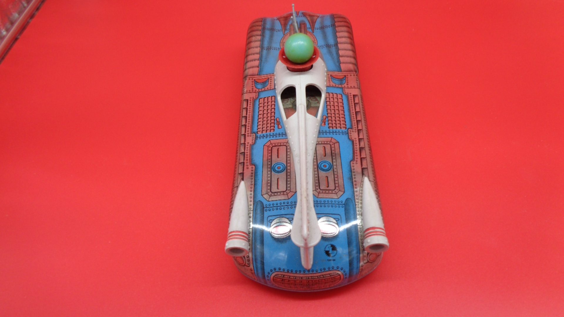 Vintage toy spaceship