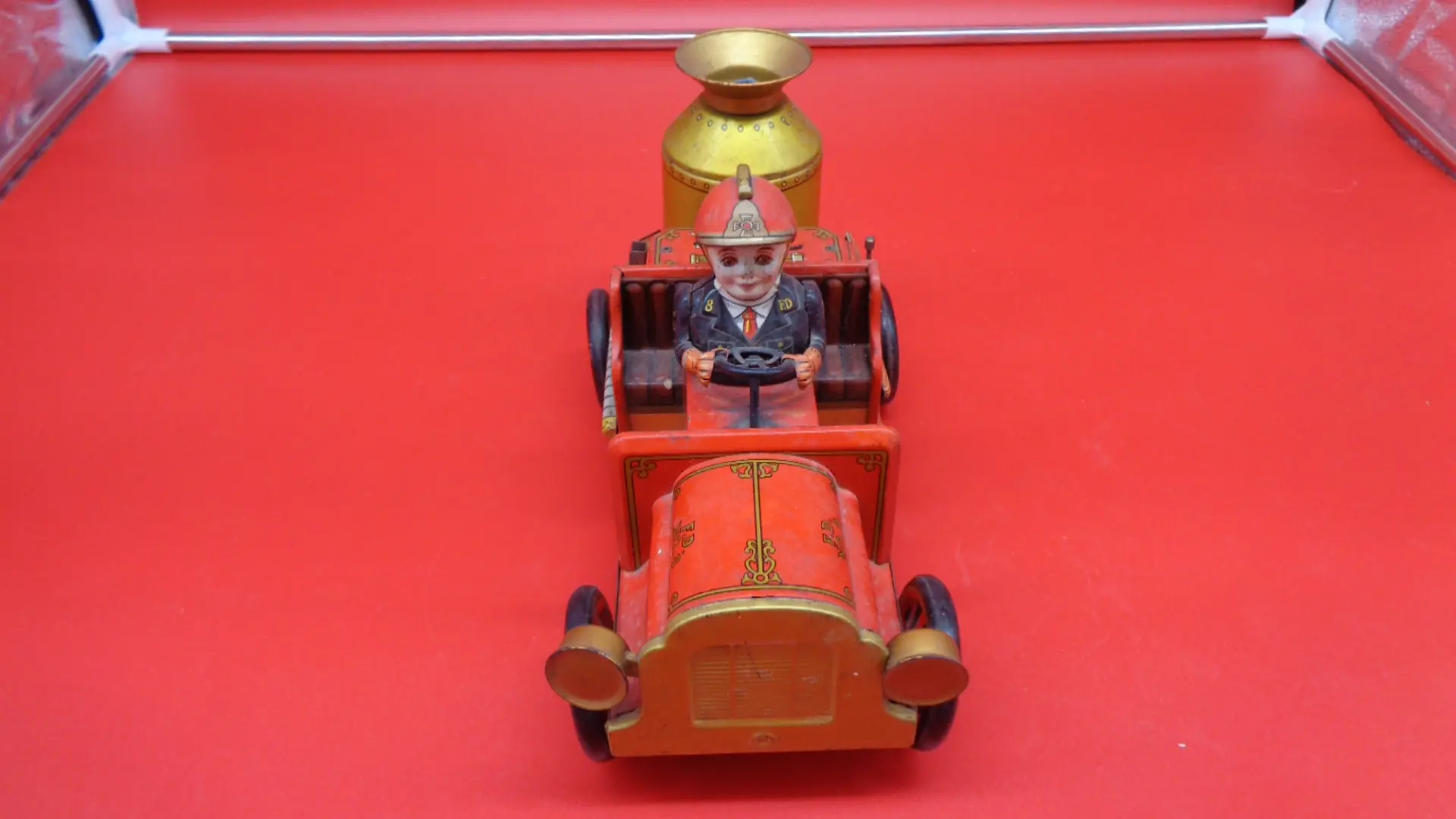 Vintage toy train commander