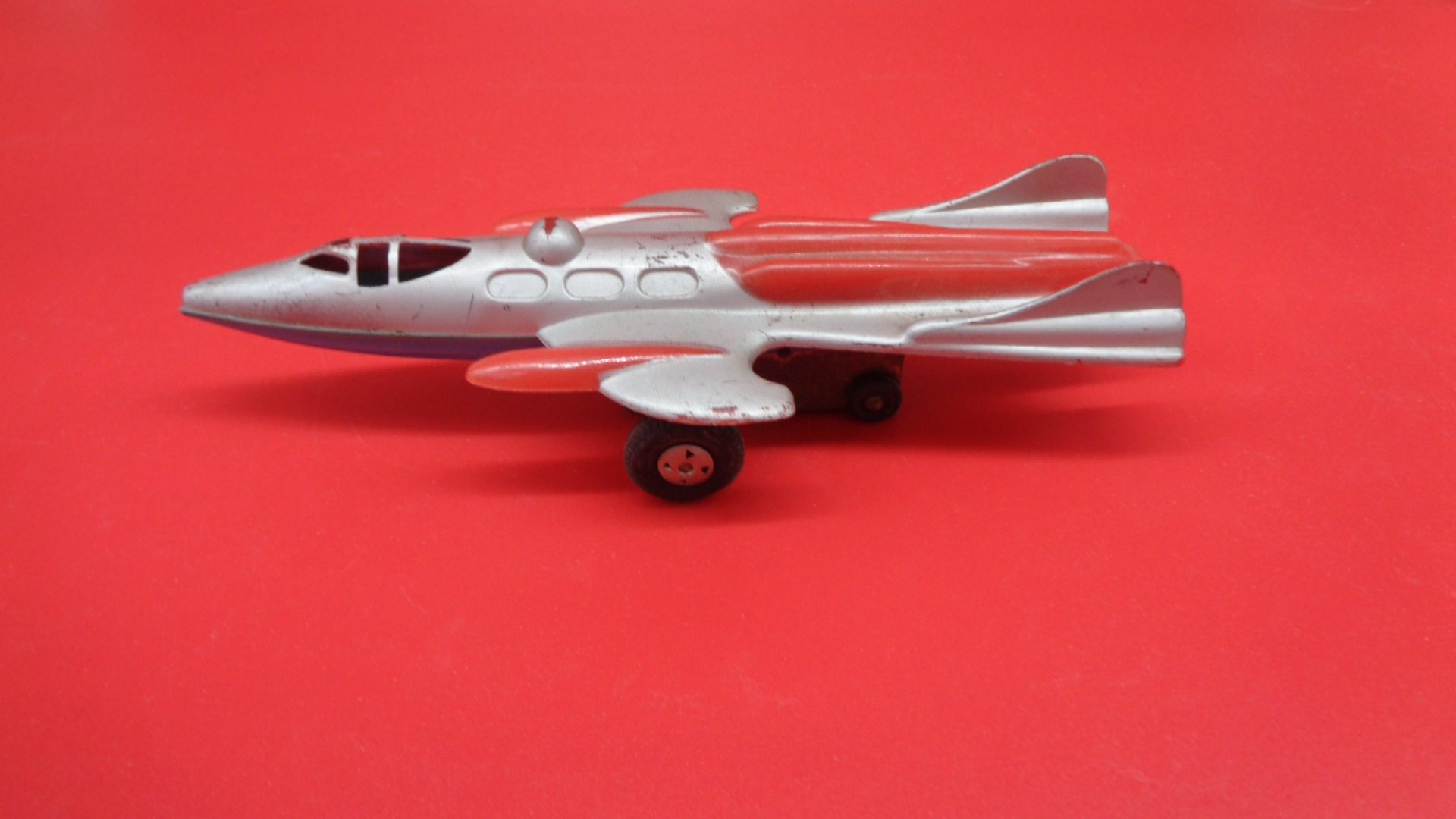 Vintage toy jet plane