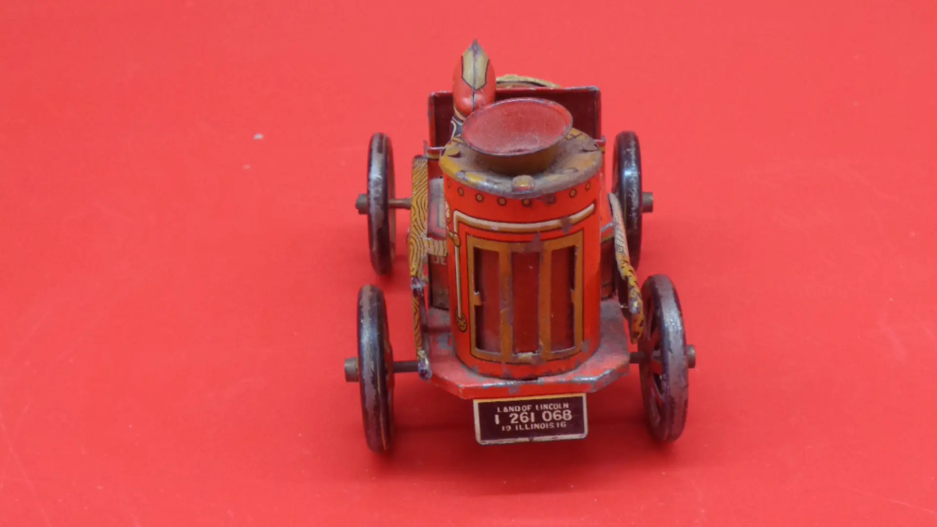 Vintage firetruck toy