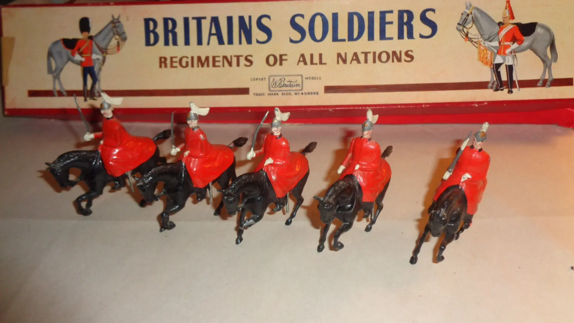 Toy Britain soldiers