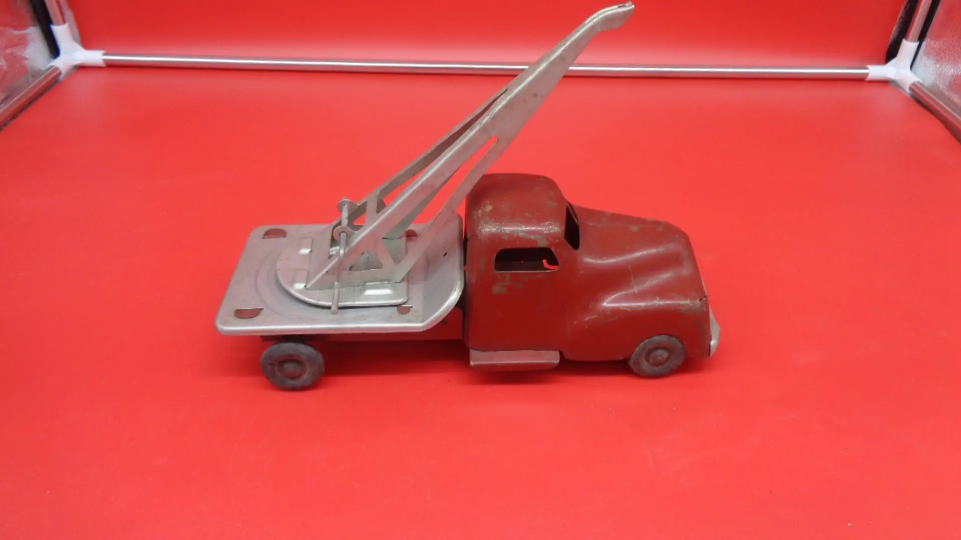 Vintage toy tow truck