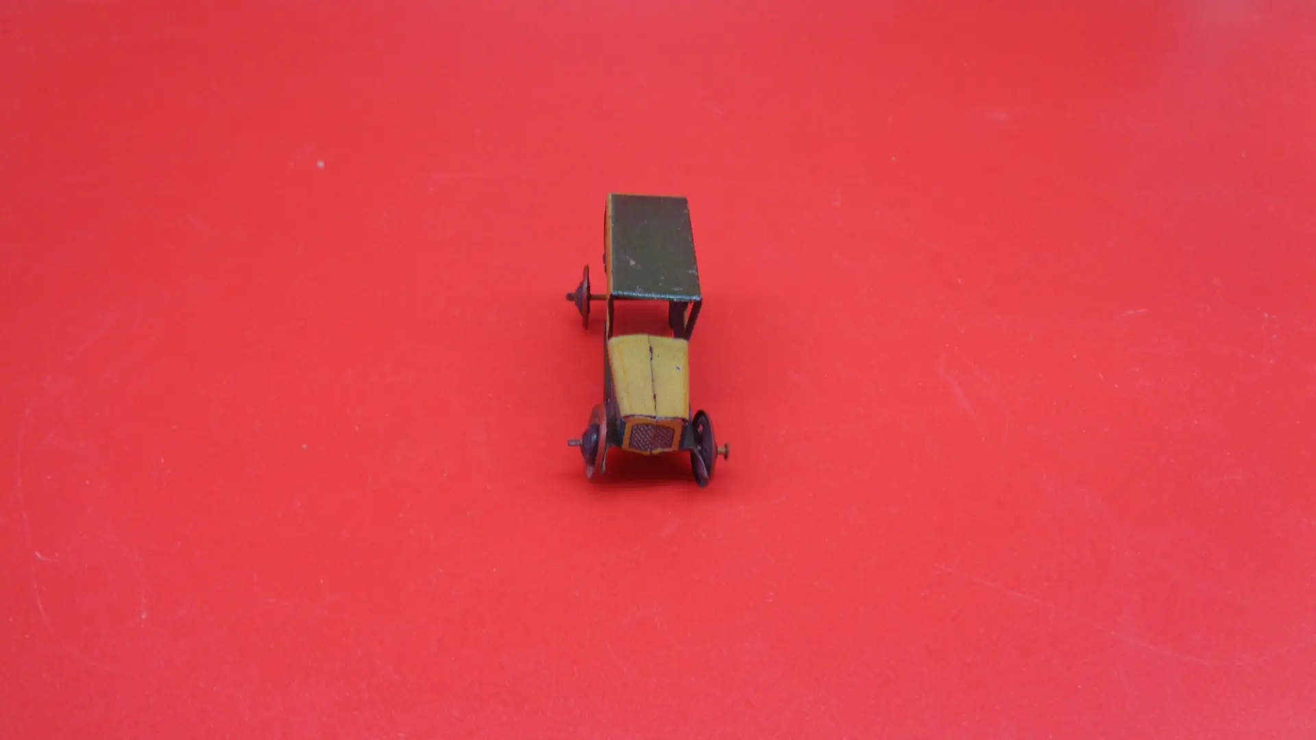 Miniature, vintage toy car