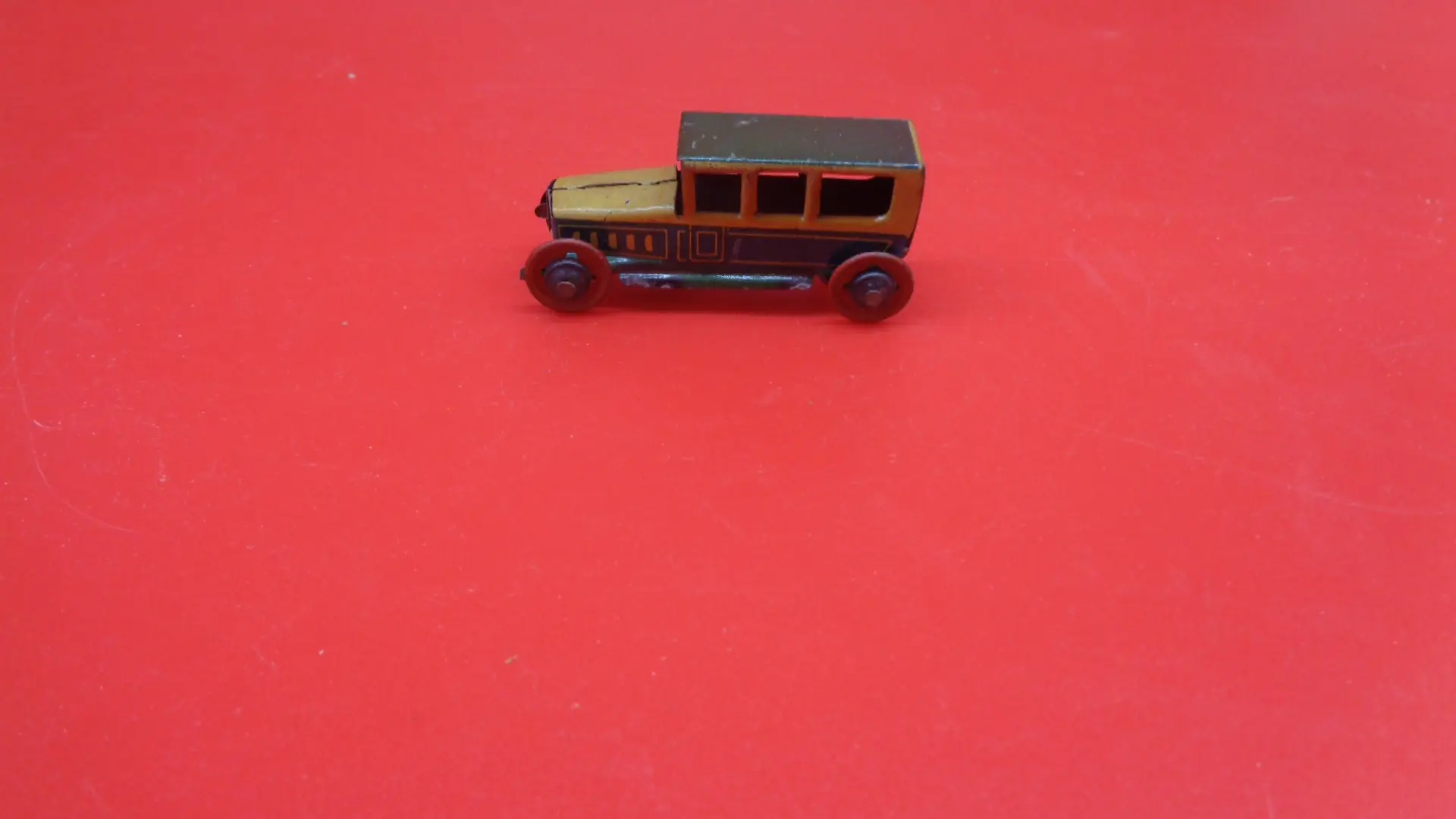 Miniature, vintage toy car