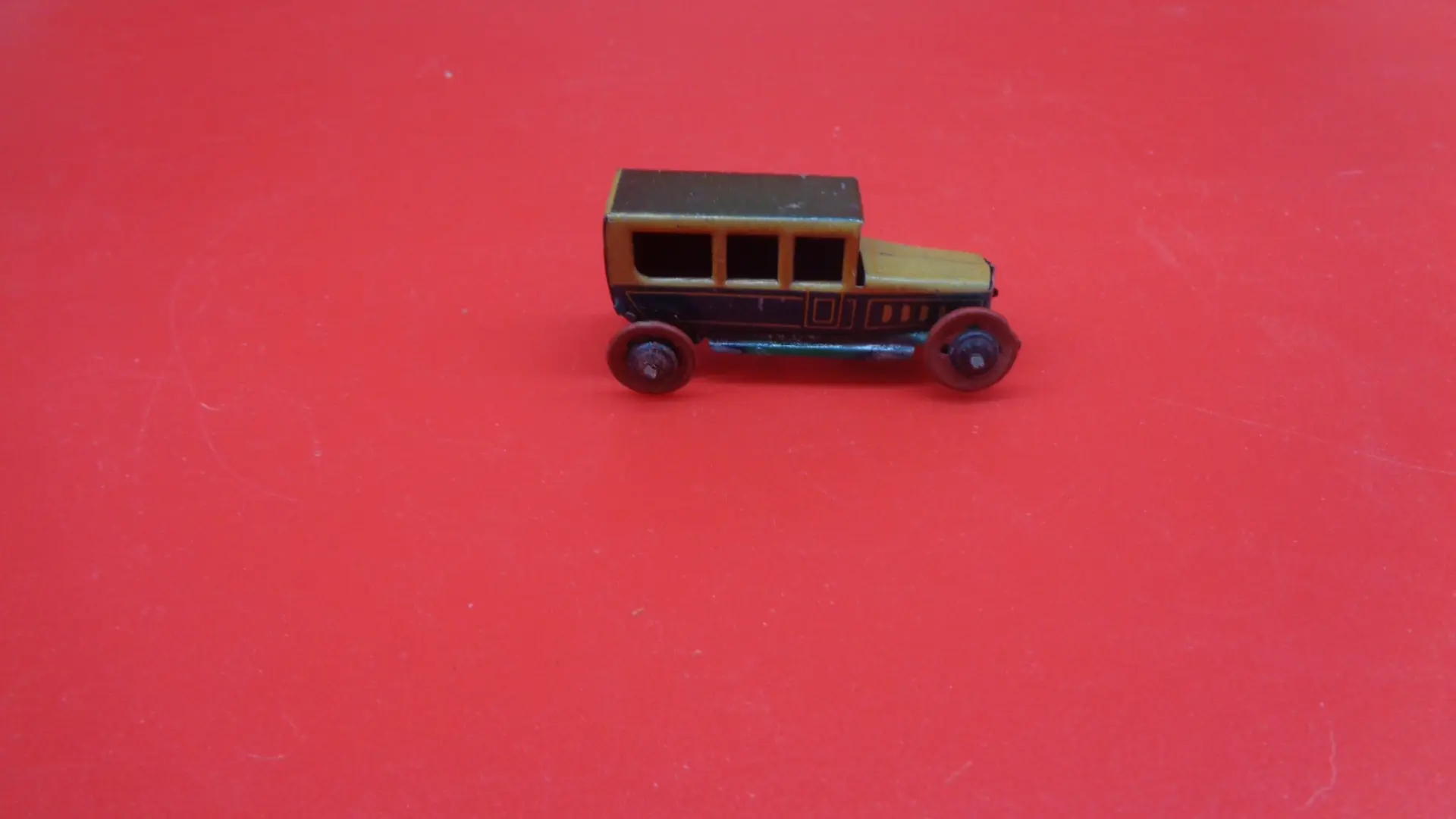 Miniature, vintage toy car