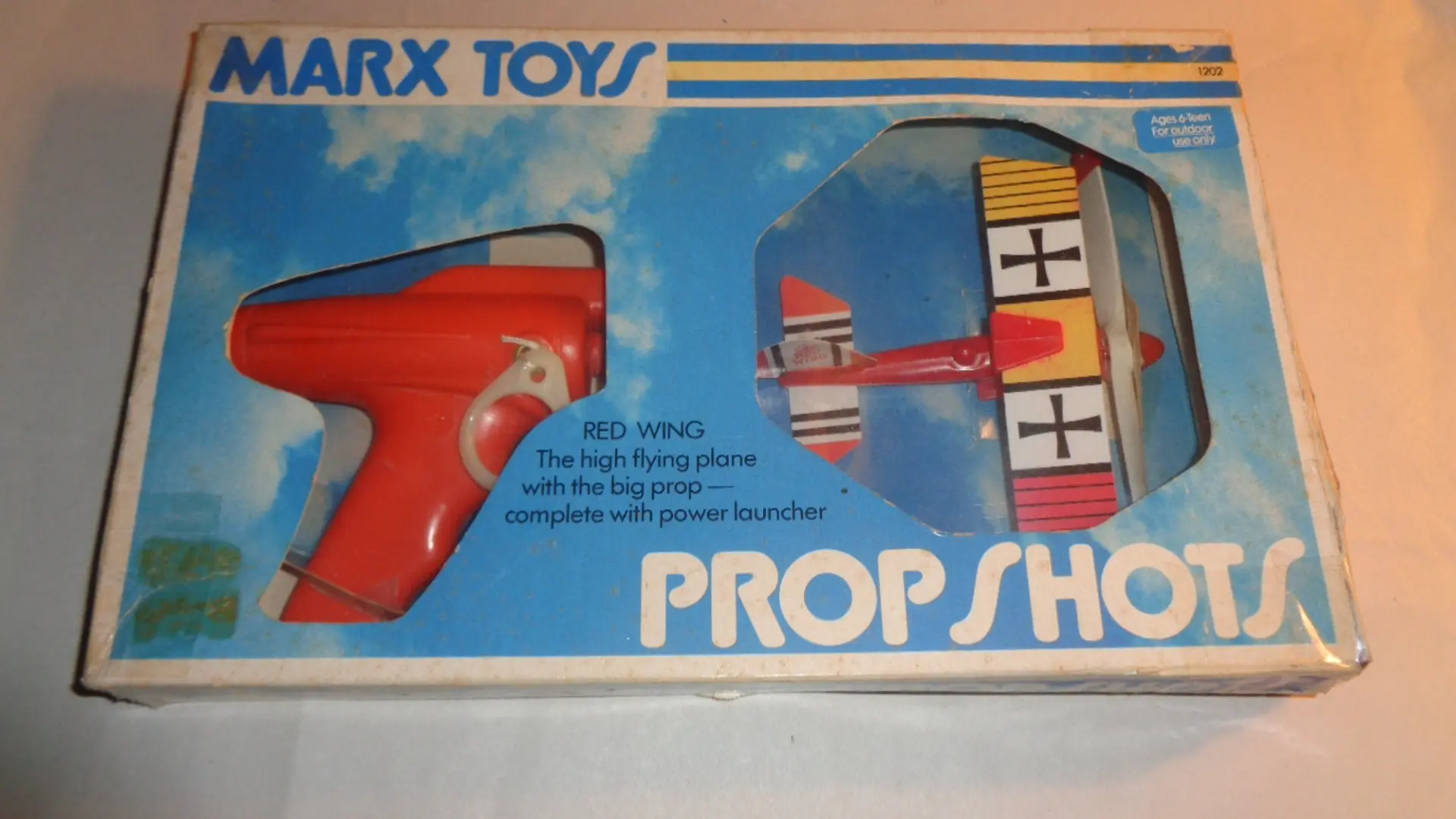 Marx Toys Prop Shots Red Wing