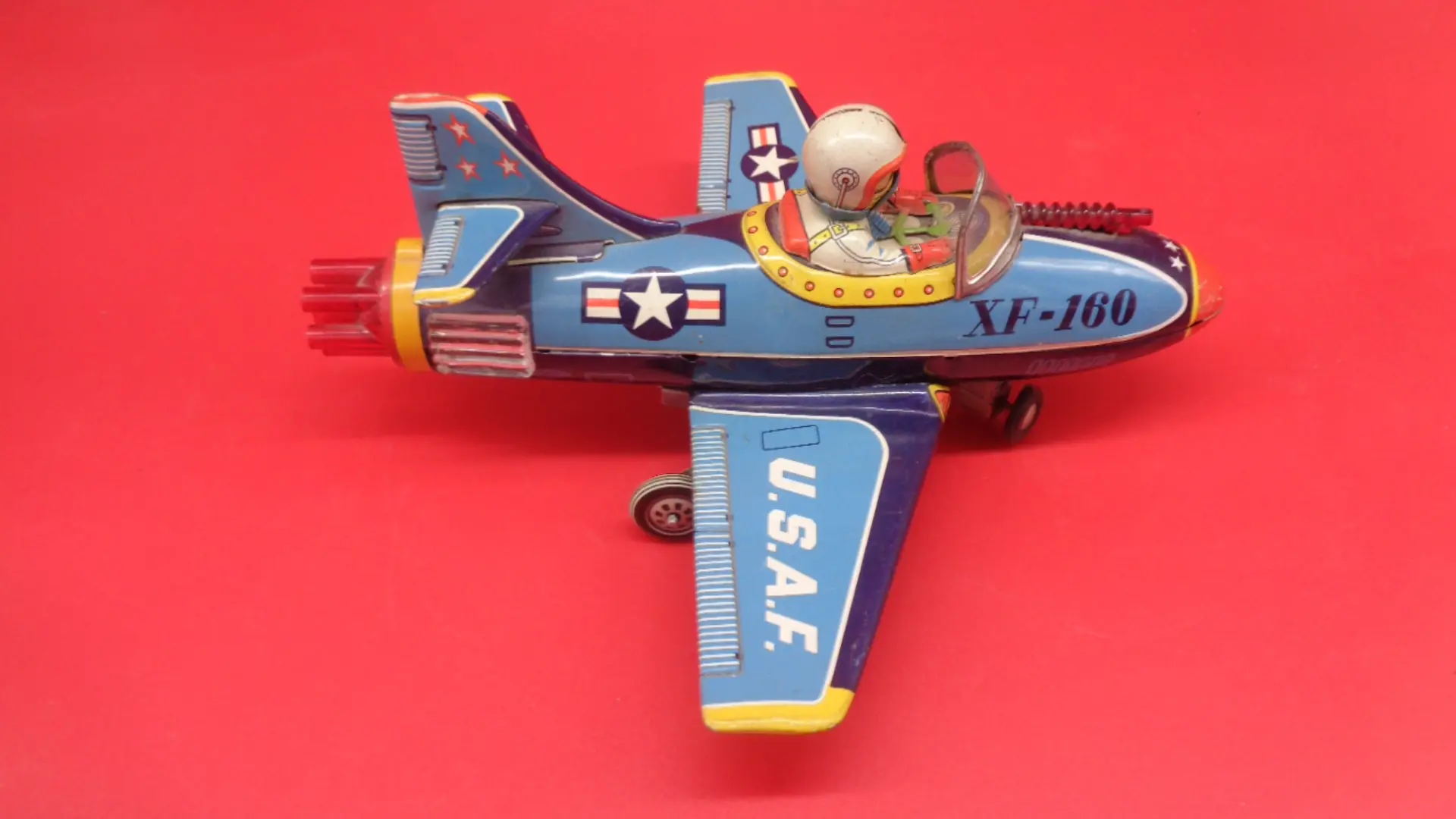 Vintage toy XF-160 plane