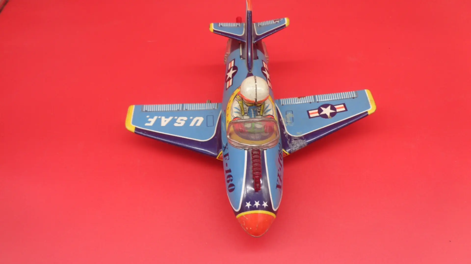 Vintage toy XF-160 plane