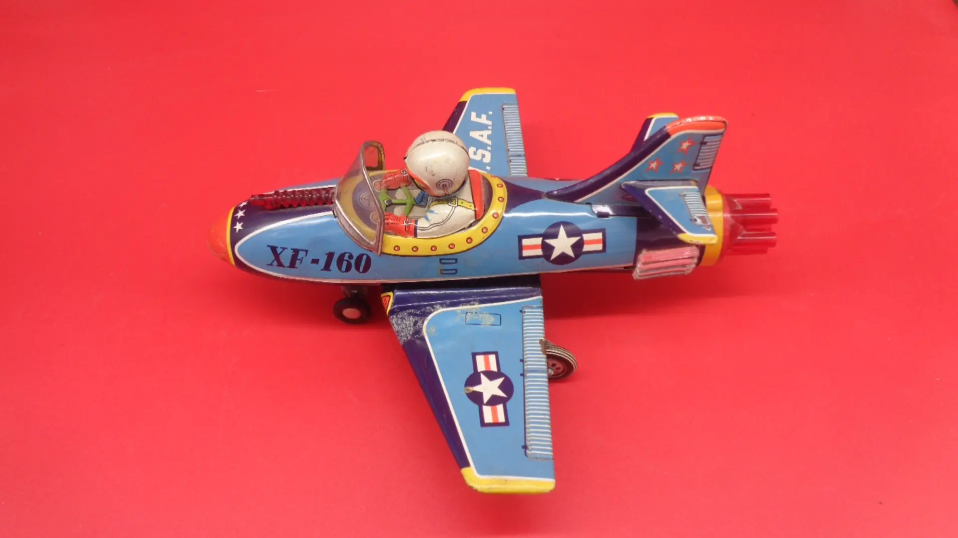 Vintage toy XF-160 plane