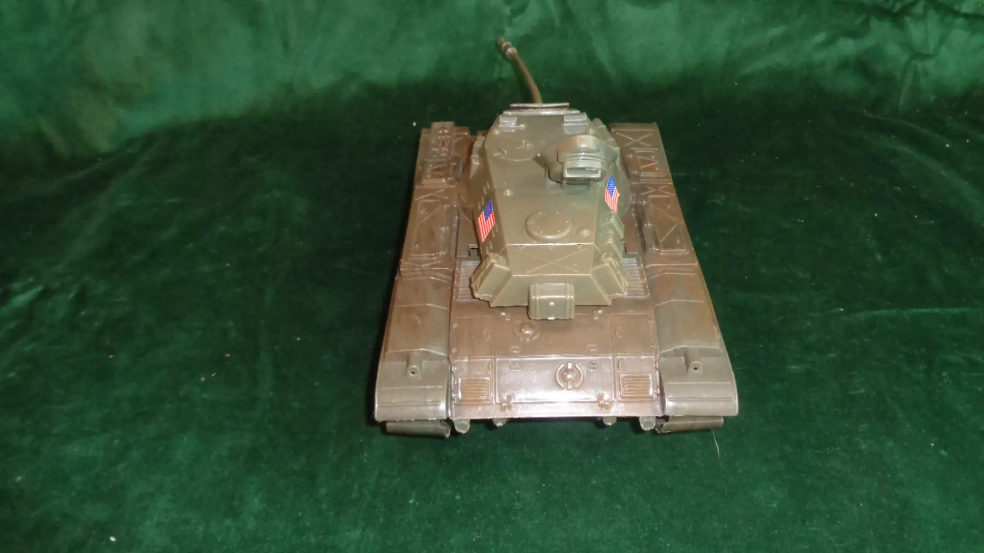 Vintage toy US tank