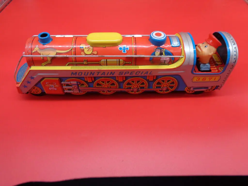 Battery-operated toy train
