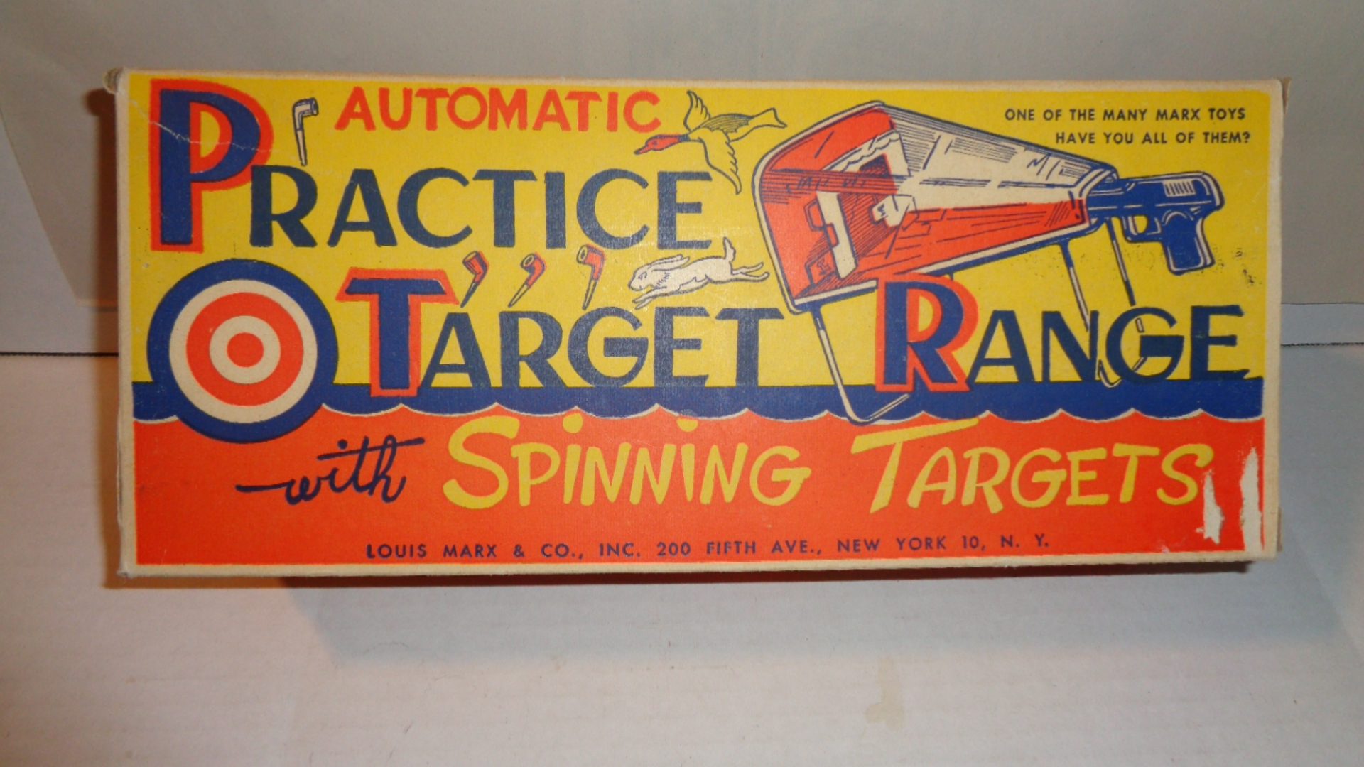 MARX USA, Automatic Practice Target Range Spinning Targets with Original Box