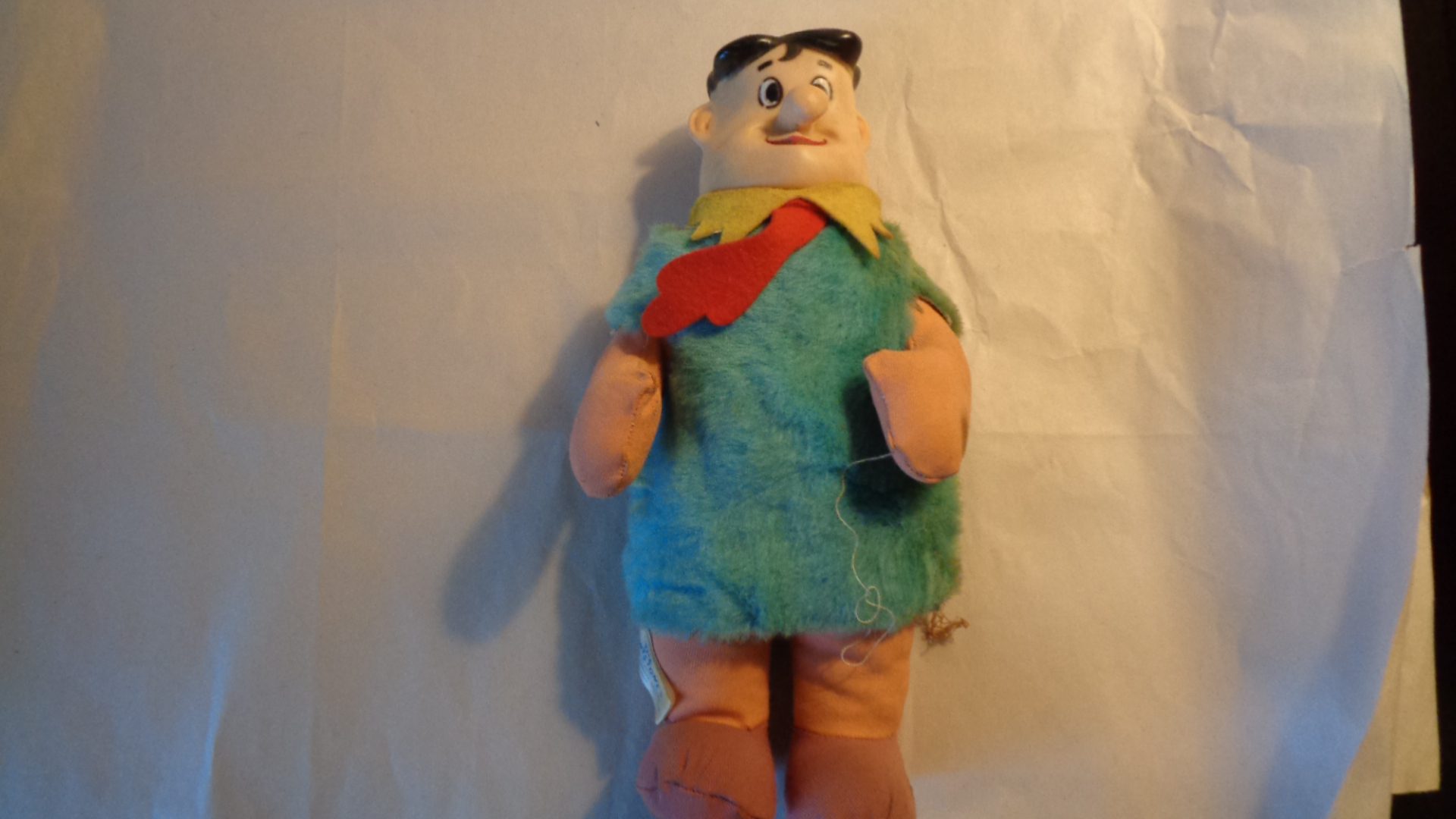 Knickerbocker Toy Co, USA, Fred Flintstone Stuffed Toy