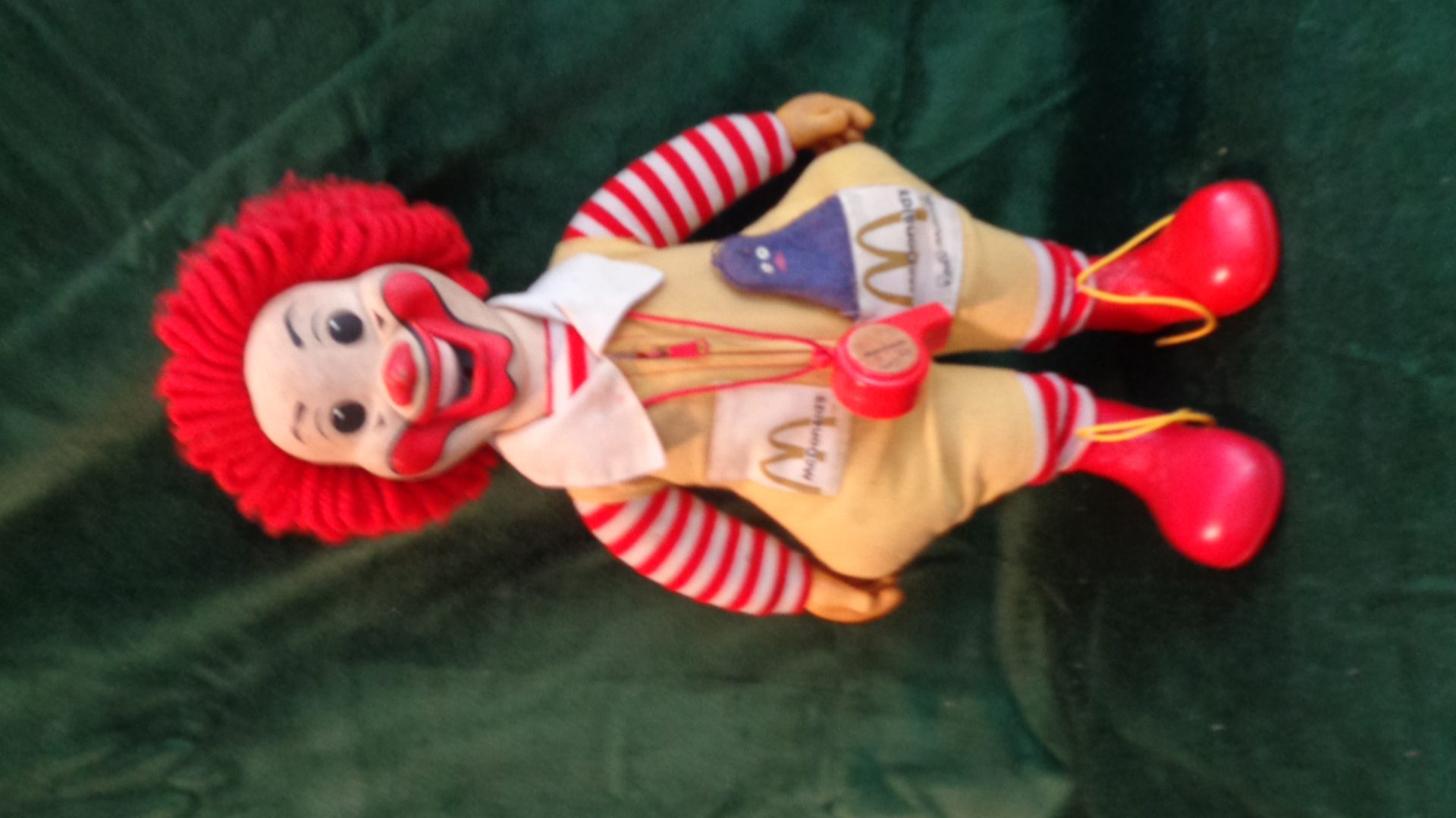 Vintage Ronald McDonald Whistle Doll