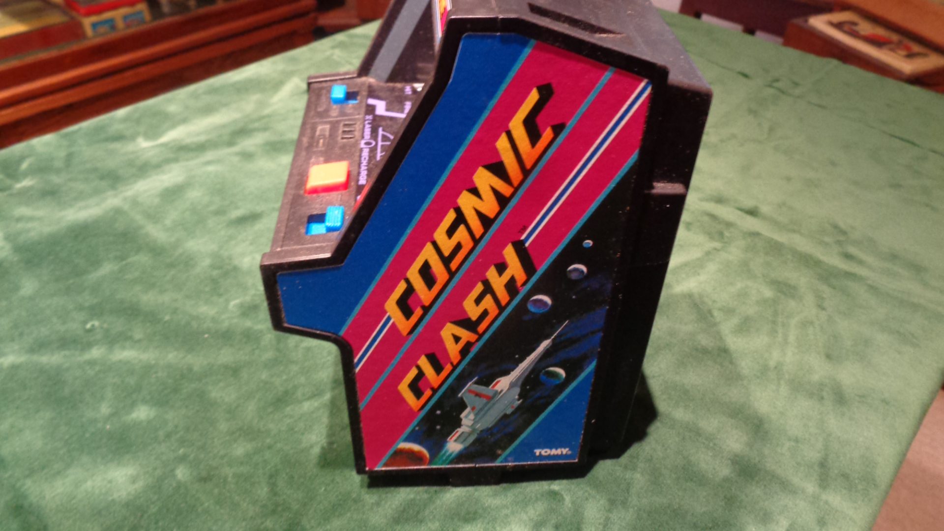 Video Game Cosmic Clash, with Box, Right View